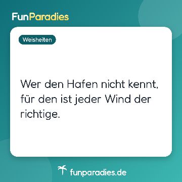 Wer den Hafen nicht kennt, für den ist jeder Wind der richtige.